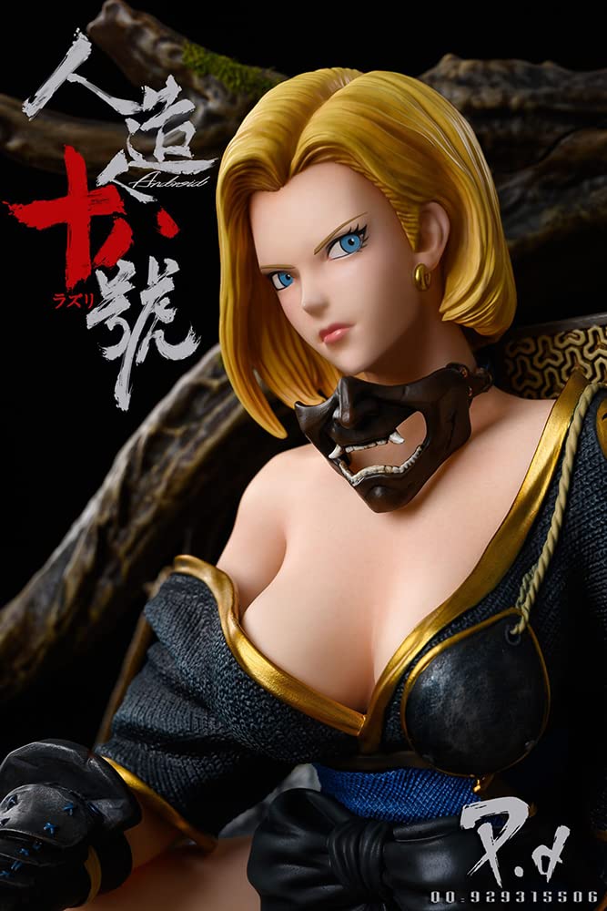 Amazon.co.jp: 人造人間18号 フィギュア 1/4スケール 塗装済み完成品