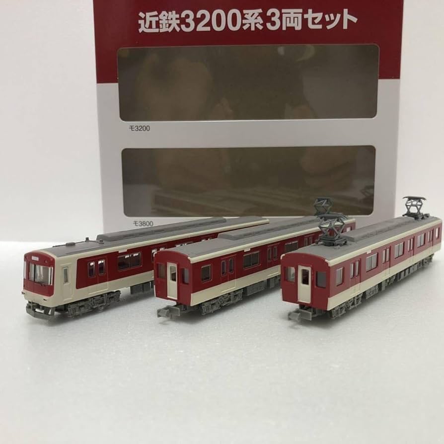 Amazon.co.jp: 数2鉄道コレクション 近鉄 3200系 3両セット 1箱 近畿