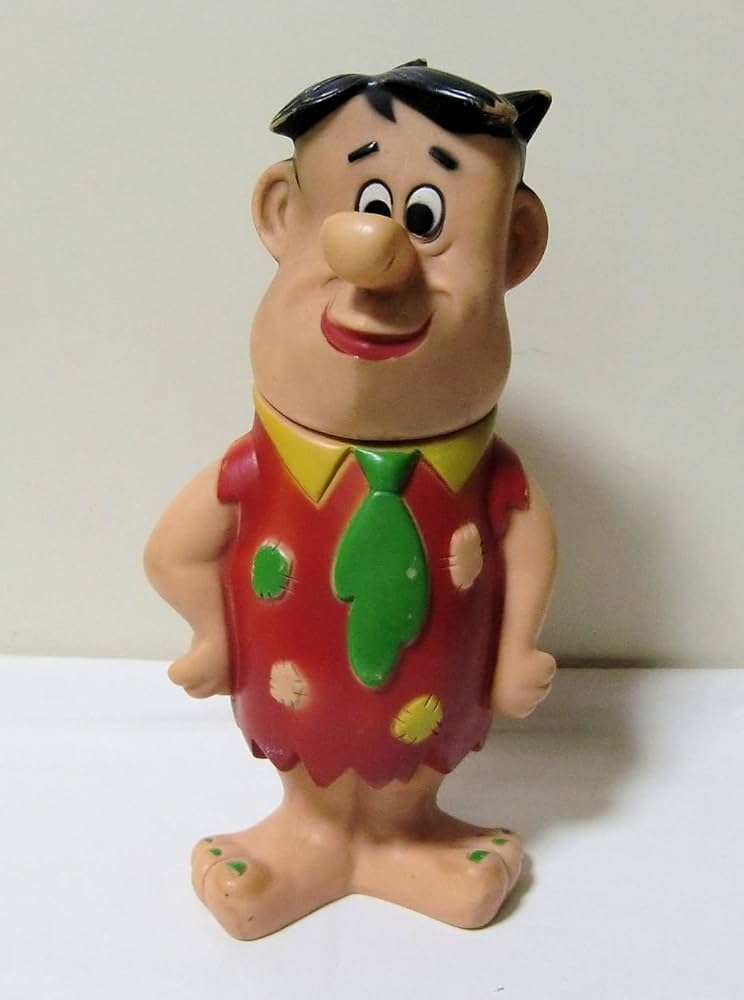稀少】70年代 フリントストーン フレッド ソフビ フィギュア DAKIN