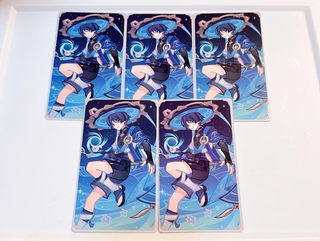 Amazon.co.jp: 原神 七星召喚 カード 5点 放浪者 スカラマシュ : おもちゃ