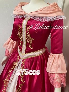 Amazon.co.jp: [ZYS cos] ベル 美女と野獣・愛の芽生え 仮装ドレス