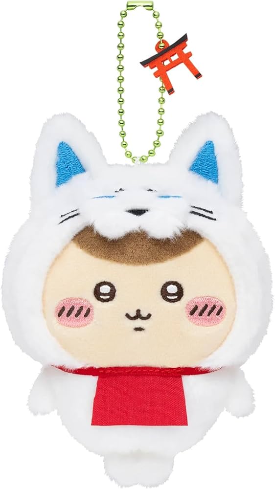 Amazon.co.jp: ちいかわもぐもぐ本舗 伏見稲荷なマスコット ぬいぐるみ