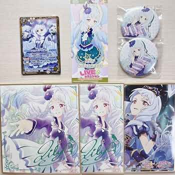 白銀リリィ】アイカツスターズアイカツ！アニON マグネット付きバッジ