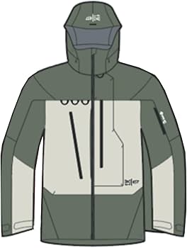 Amazon.co.jp: Burton 23-24 AK457 GUIDE GORE-TEX PRO 3L JACKET WOLF