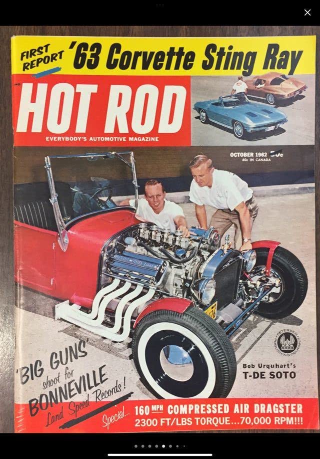 Amazon.co.jp: 1962年 HOTROD ホットロッド ヴィンテージ マガジン