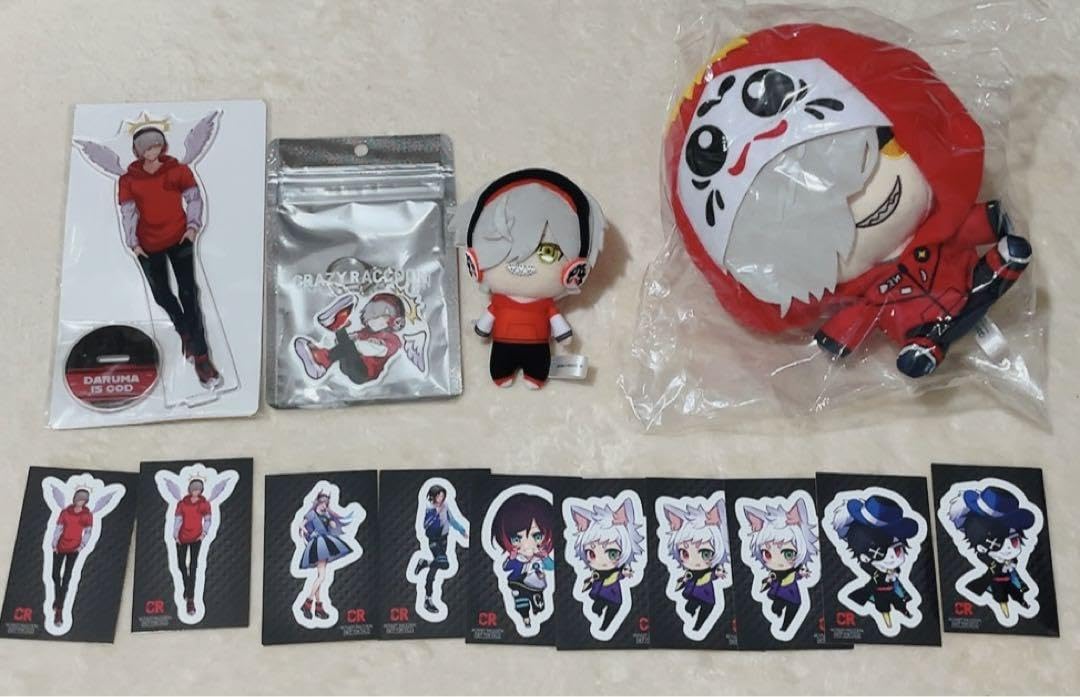 Amazon.co.jp: Crazy Raccoon CR だるまいずごっど まとめ : おもちゃ