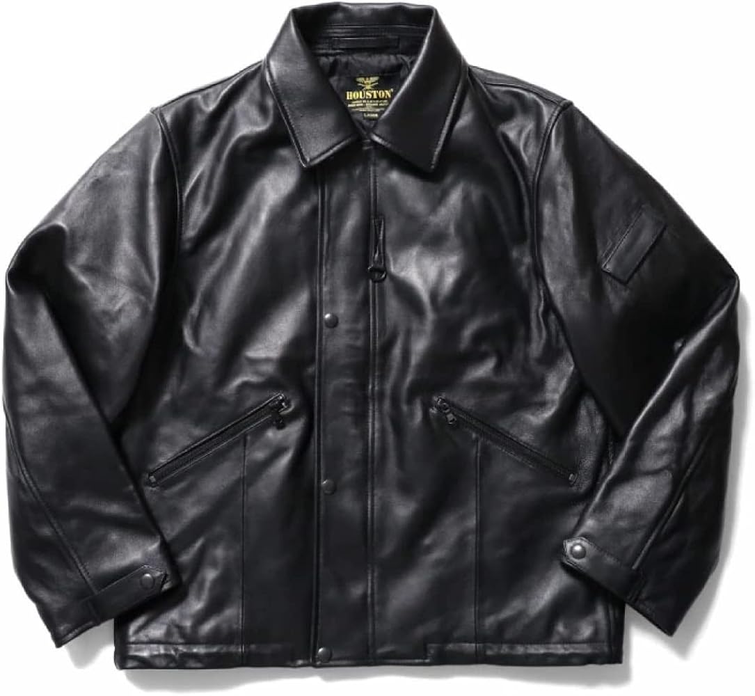 Amazon | [ヒューストン] レザージャケット ライダース トラッカー
