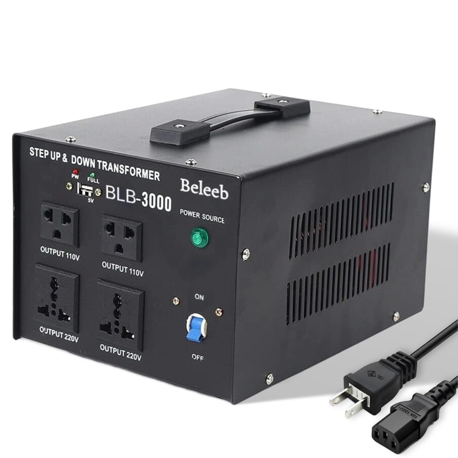 Amazon.co.jp: 3000W 変圧器 ac 100v/110v to 220v-240v 230v/220v to