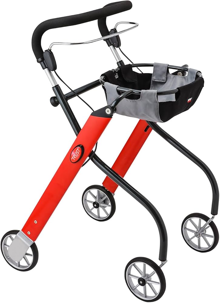 Amazon | 竹虎 【室内用歩行車】 レッツゴー レッド | 竹虎 | 歩行器