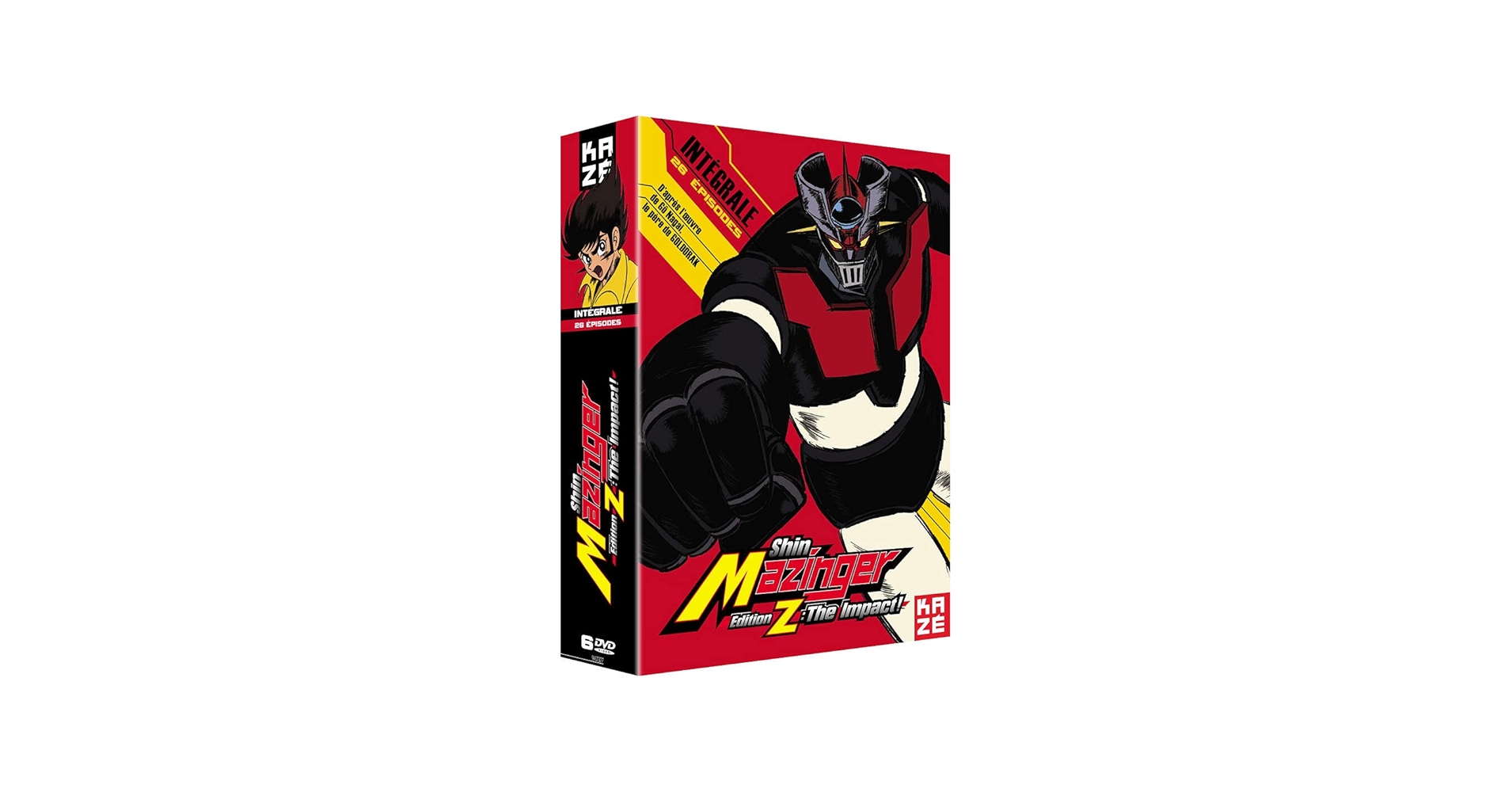 Amazon.com: Coffret intégrale shin mazinger édition z : the impact
