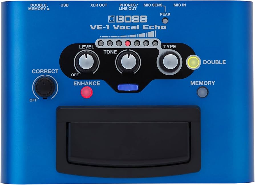 Amazon.com: BOSS VE-1 Vocal Echo for Singers and Vocalists