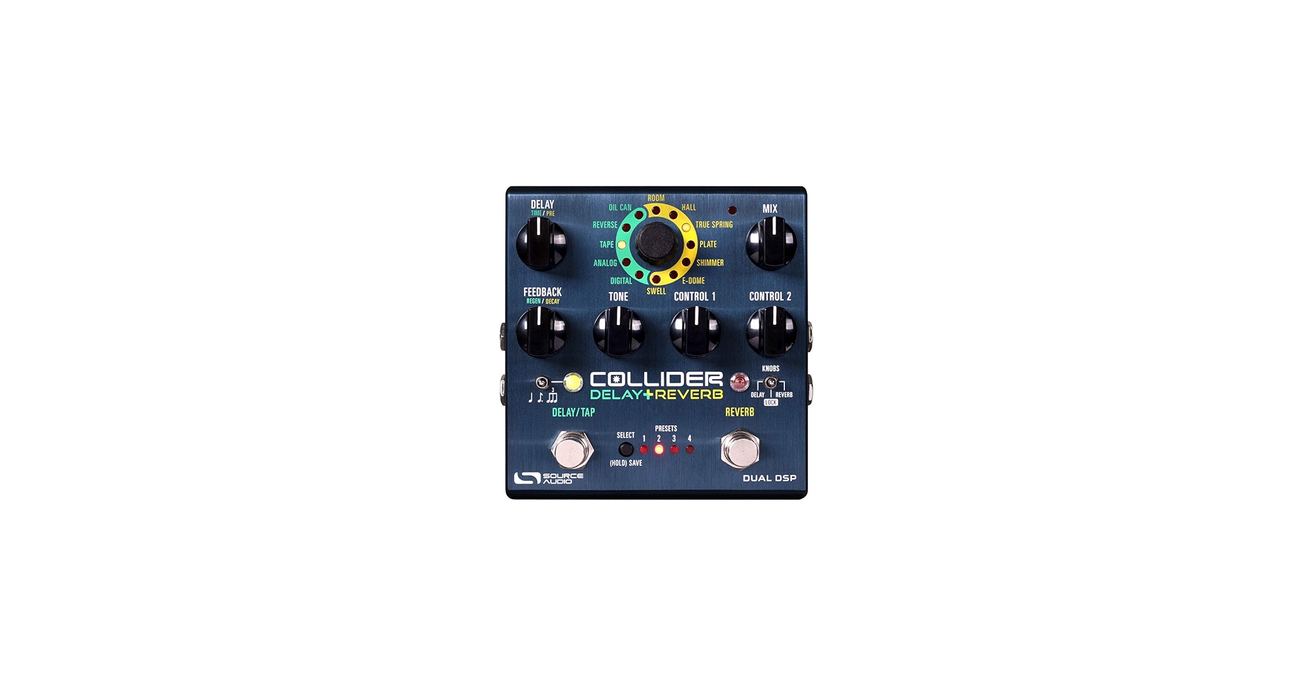 Amazon.com: Source Audio Collider Stereo Delay+Reverb Pedal