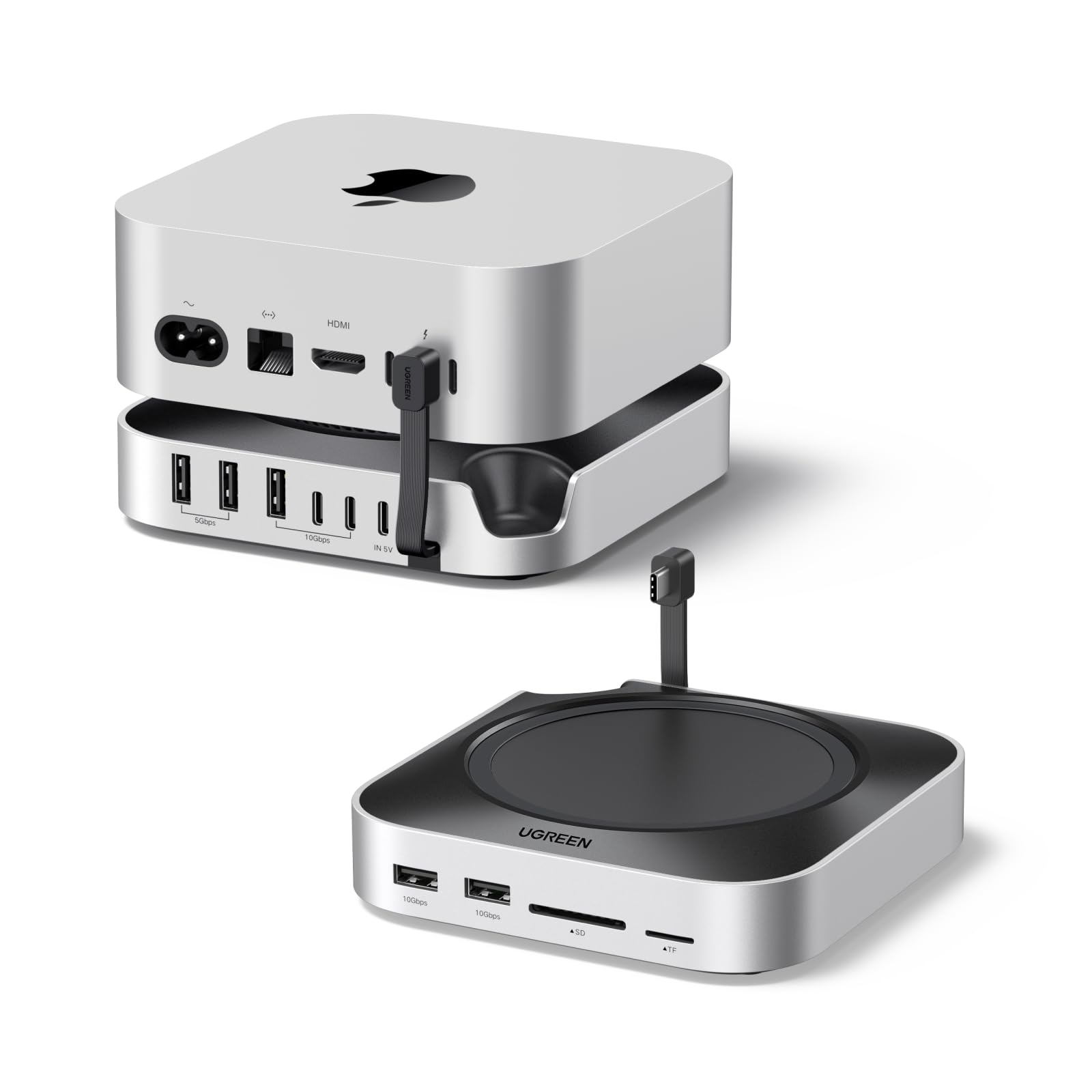 Amazon | UGREEN Mac mini M4用 ドッキングステーション＆スタンド