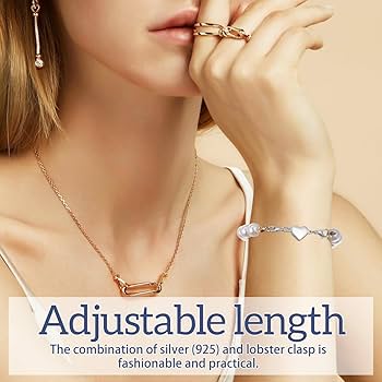 Amazon.co.jp: OSALADI ハート型磁気ネックレスクラスプ 2個セット