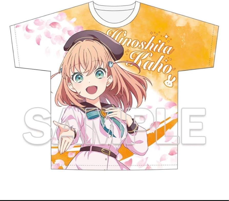 Amazon.co.jp: 蓮ノ空 日野下花帆 Dream Believers フルグラフィック T