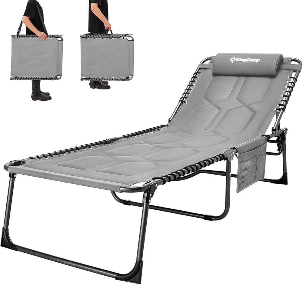 Amazon | KingCamp サマーベッド ワイド 折りたたみベッド アウトドア