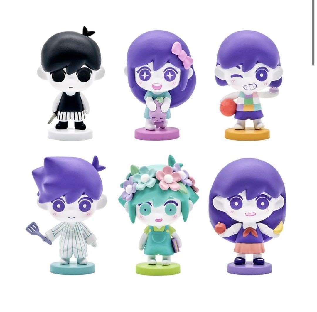 Amazon | OMORI フィギュア 6種フルセット | フィギュア・ドール 通販