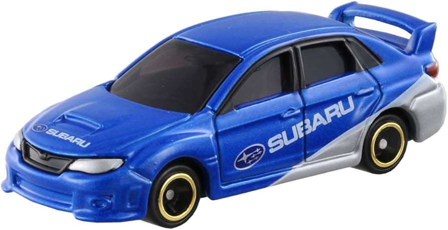 Amazon | トミカ No.7 スバル インプレッサ WRX STI 4door グループR4