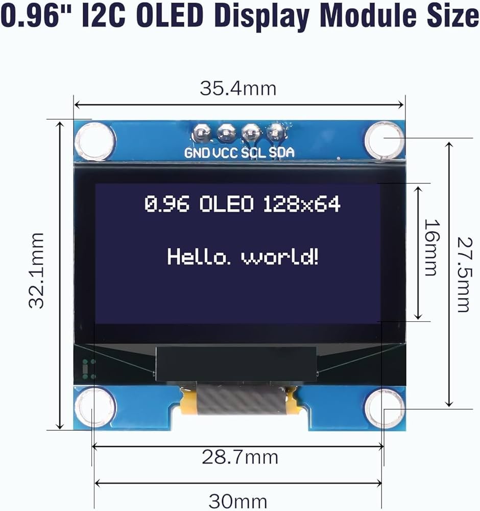 Amazon.co.jp: RUIZHI 3個 OLEDディスプレイ OLEDモジュール 0.96