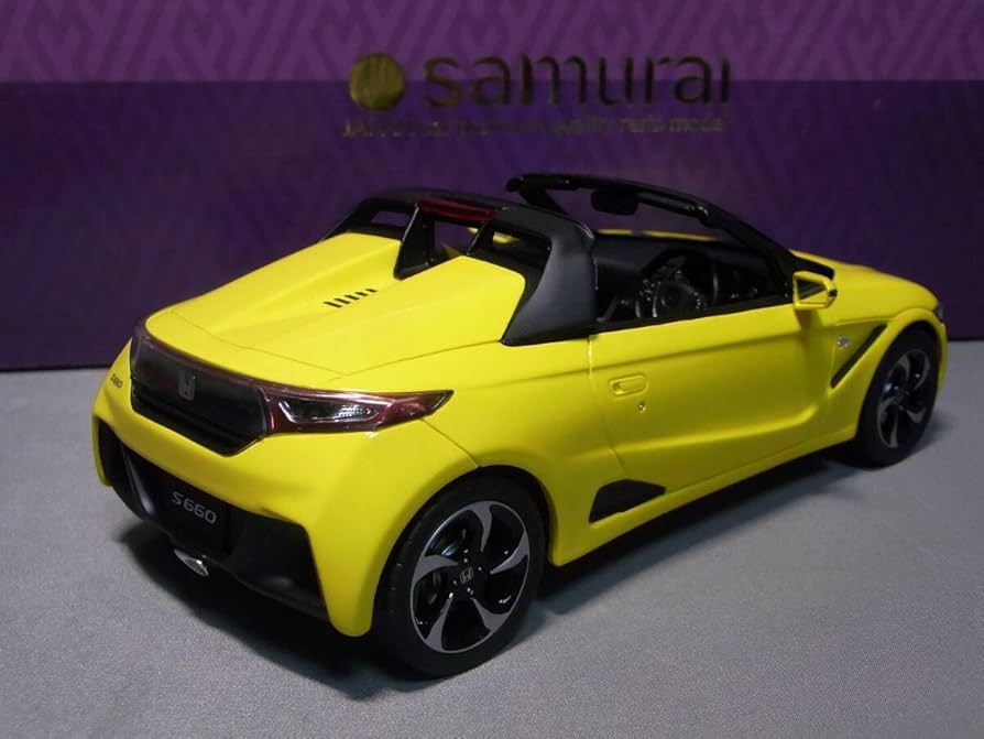Amazon.co.jp: 未展示極 S660 α Yellow 1/18JW5 前期型 カーニバル
