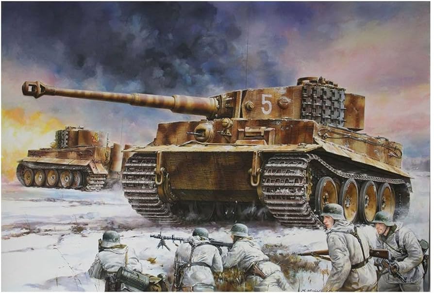 Amazon.com: Dragon Models SD.KFZ.181 PZ.KPFW.VI AUSF.E Tiger I Mid