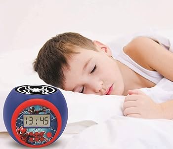 Amazon.com: LEXIBOOK - Marvel Spider-Man Projector Alarm Clock