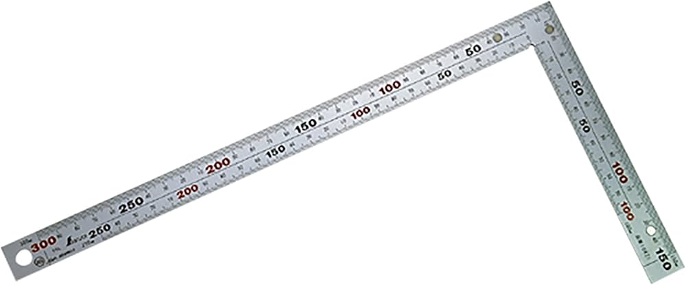 Amazon.co.jp: シンワ測定(Shinwa Sokutei) 曲尺 厚手広巾 シルバー