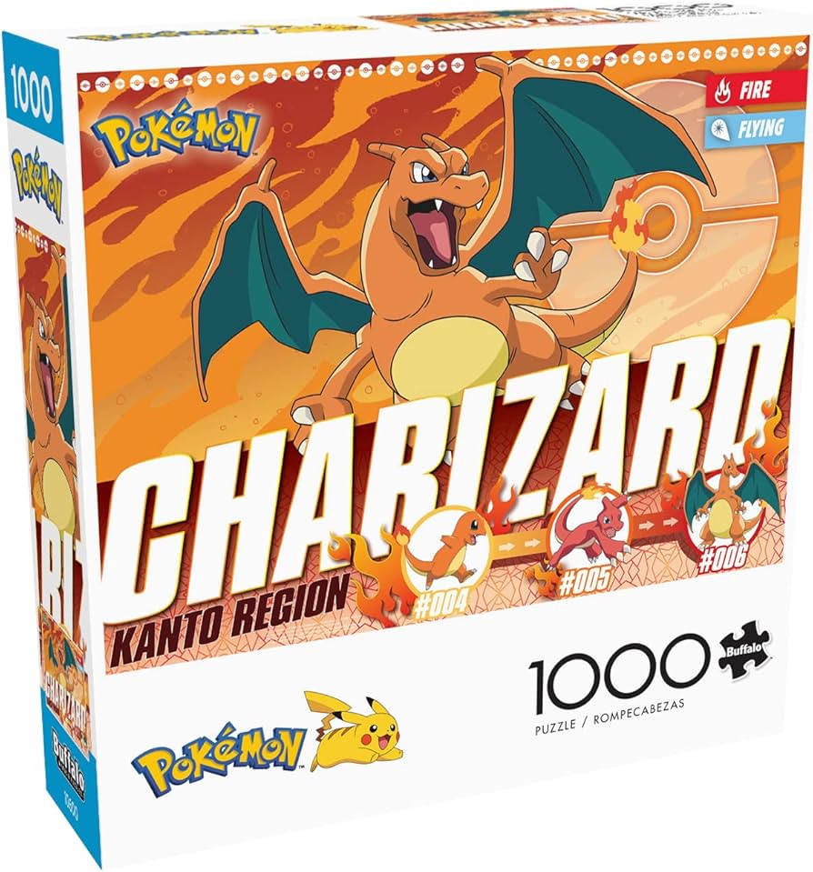 Amazon | Buffalo Games - ポケモン - リザードン - 1000ピース