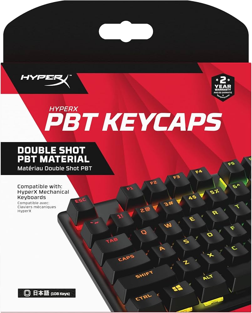 Amazon.co.jp: 【日本語配列】 ハイパーエックス(HyperX) PBTキー