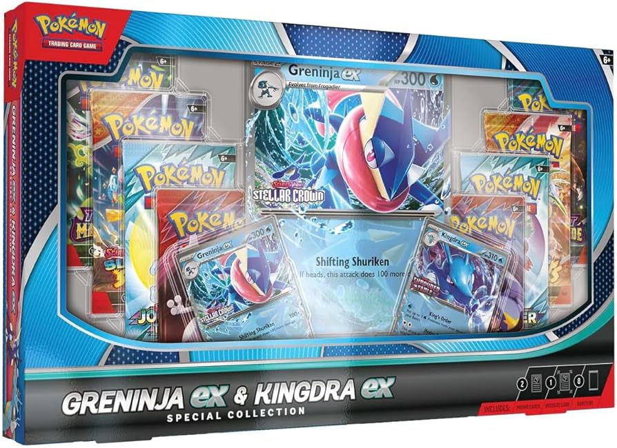 Amazon.com: Pokemon TCG Greninja EX & Kingdra EX Special