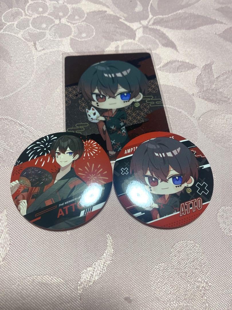 Amazon.co.jp: アンプタックカラーズ あっとくん グッズ カード 缶