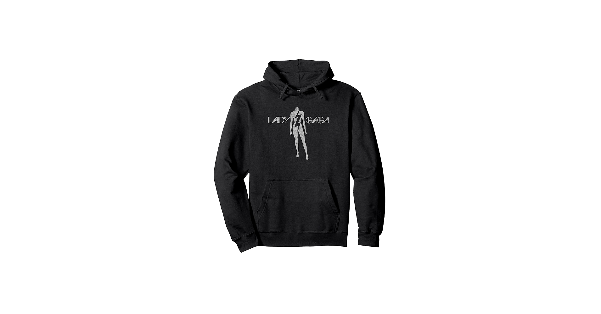 Amazon | 公式 Lady Gaga ライトニングホワイトロゴ パーカー