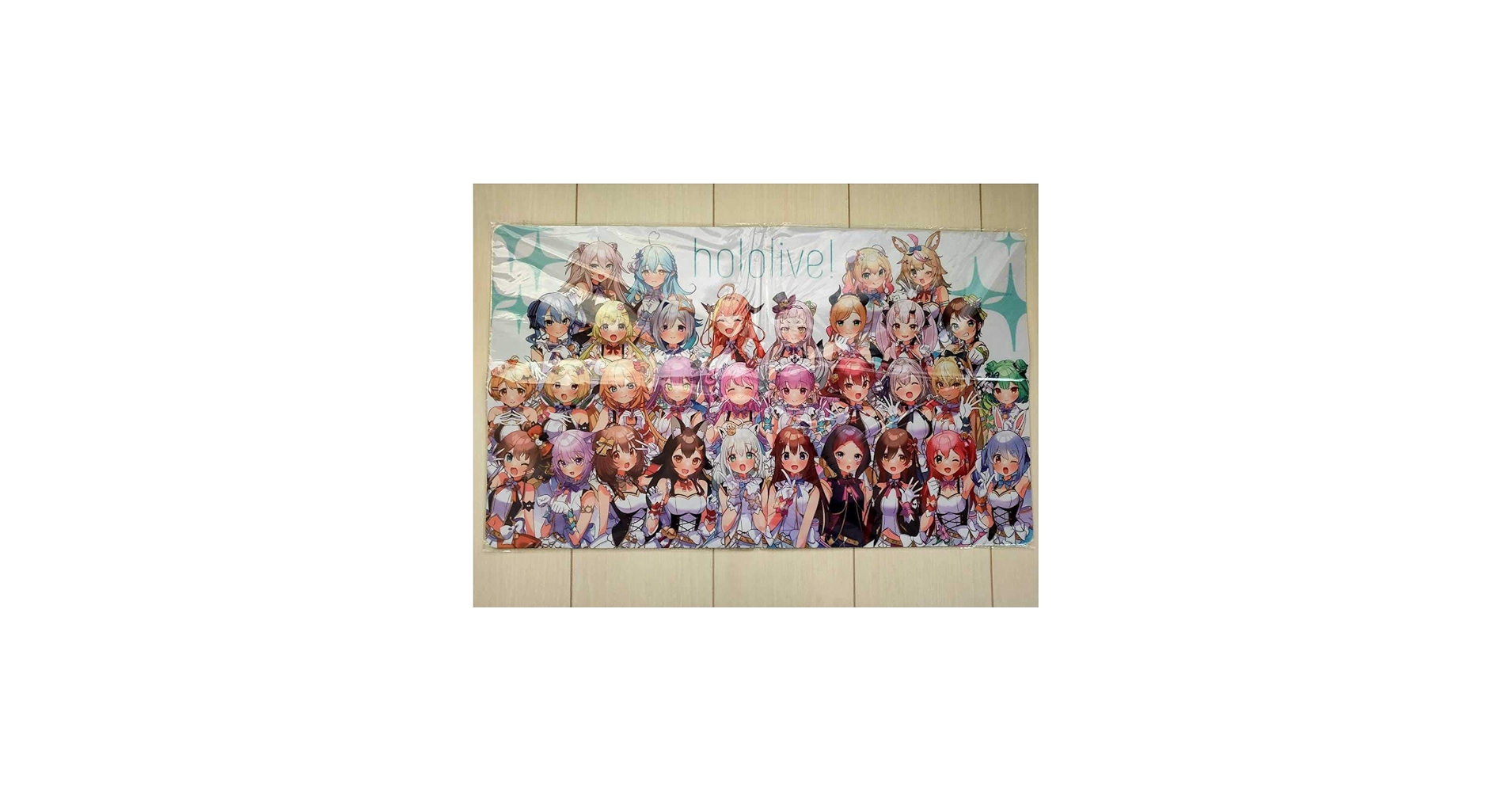 Amazon.co.jp: ホロライブ 全員集合 アイドル衣装 プレイマット ラバー