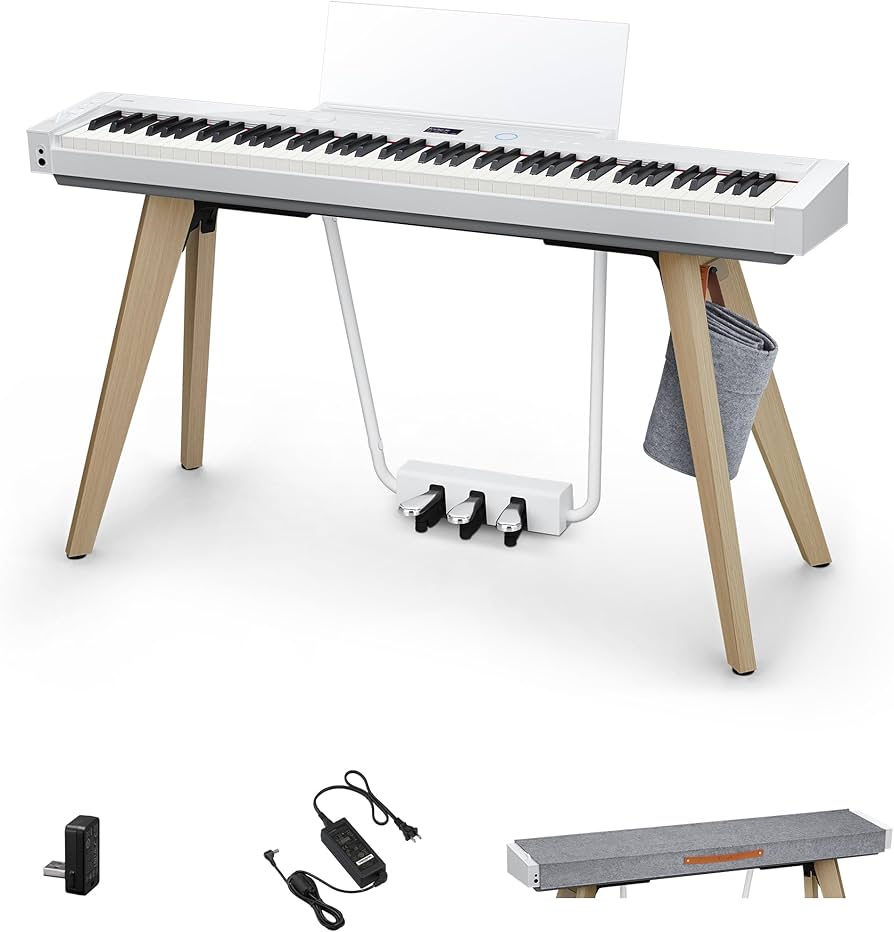 Amazon | カシオ (CASIO) 電子ピアノ Privia PX-S7000WE (ホワイト) 88