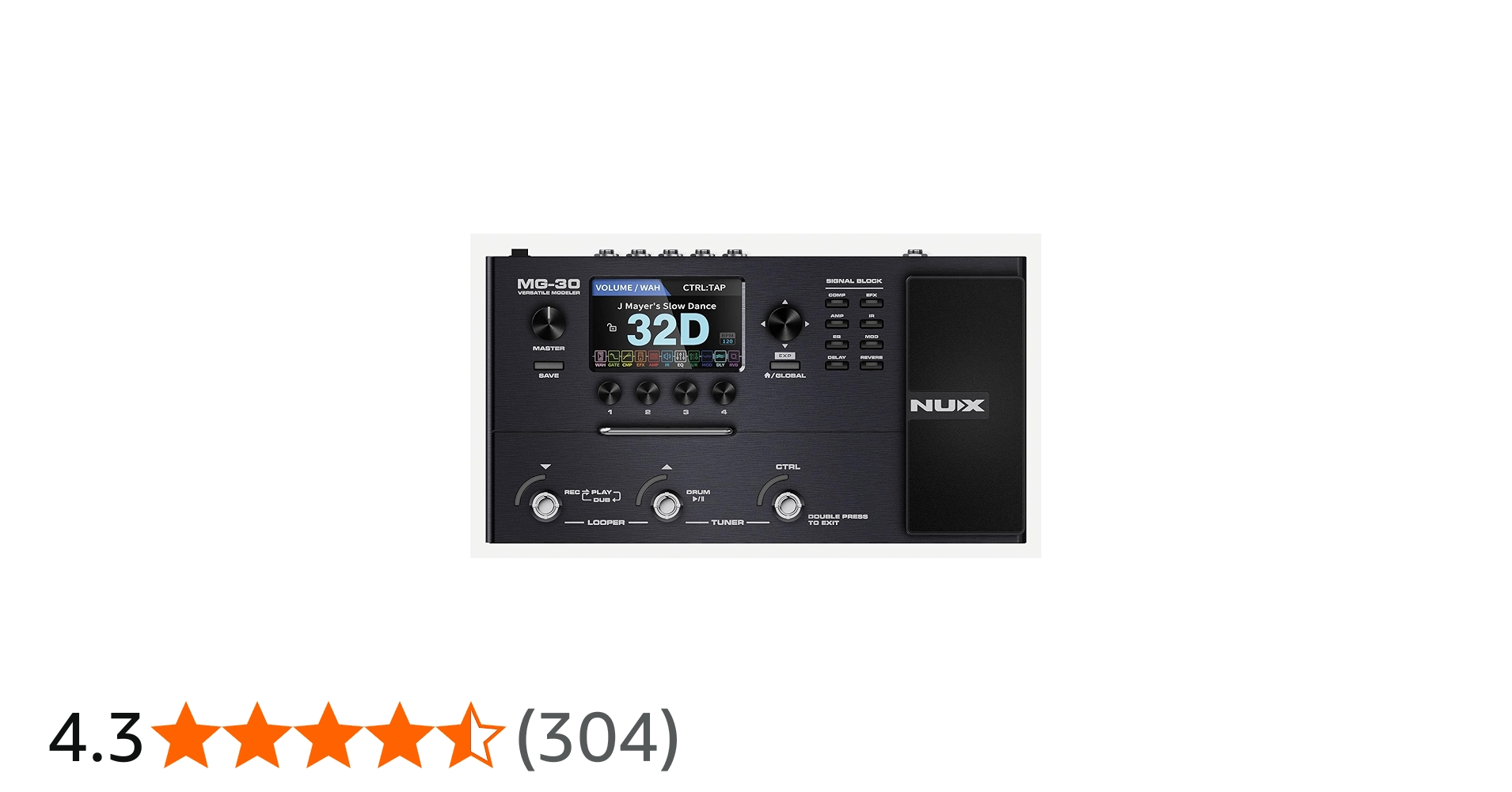 Amazon.co.jp: NUX/MG-30 Versatile Modeler ニューエックス マルチ