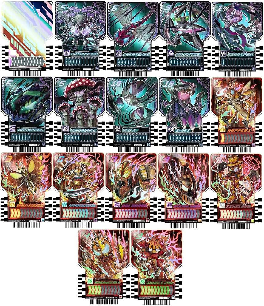 Amazon.co.jp: 仮面ライダーガッチャード ライドケミートレカ PHASE:04