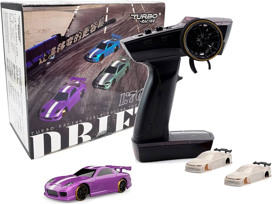 Amazon.co.jp: FLYCOLOR ターボレーシングC61 1:76スケール ドリフトRC