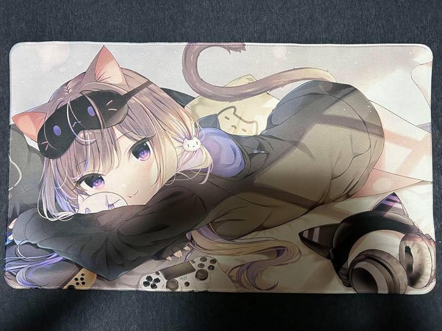 Amazon.co.jp: なちょねこ マウスパッド ラバーマット かわいい