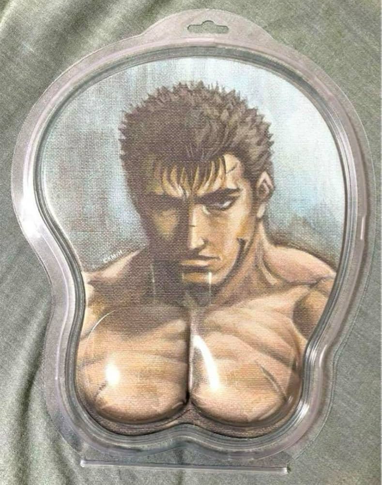 Amazon.co.jp: ベルセルク展 ガッツ ベルセルク展 マウスパッド 俺に
