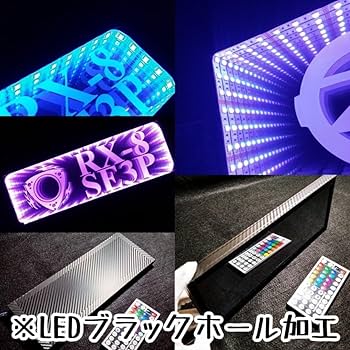 Amazon.co.jp: LED アクリルプレート高圧ガス ワンマン灯 トラック