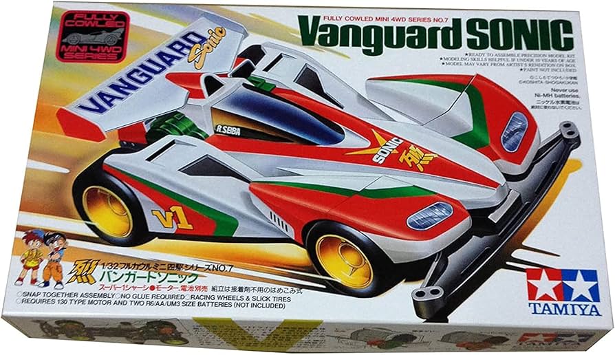 Amazon.com: Tamiya 1/32 Scale Tamiya JR Vanguard Sonic [19407