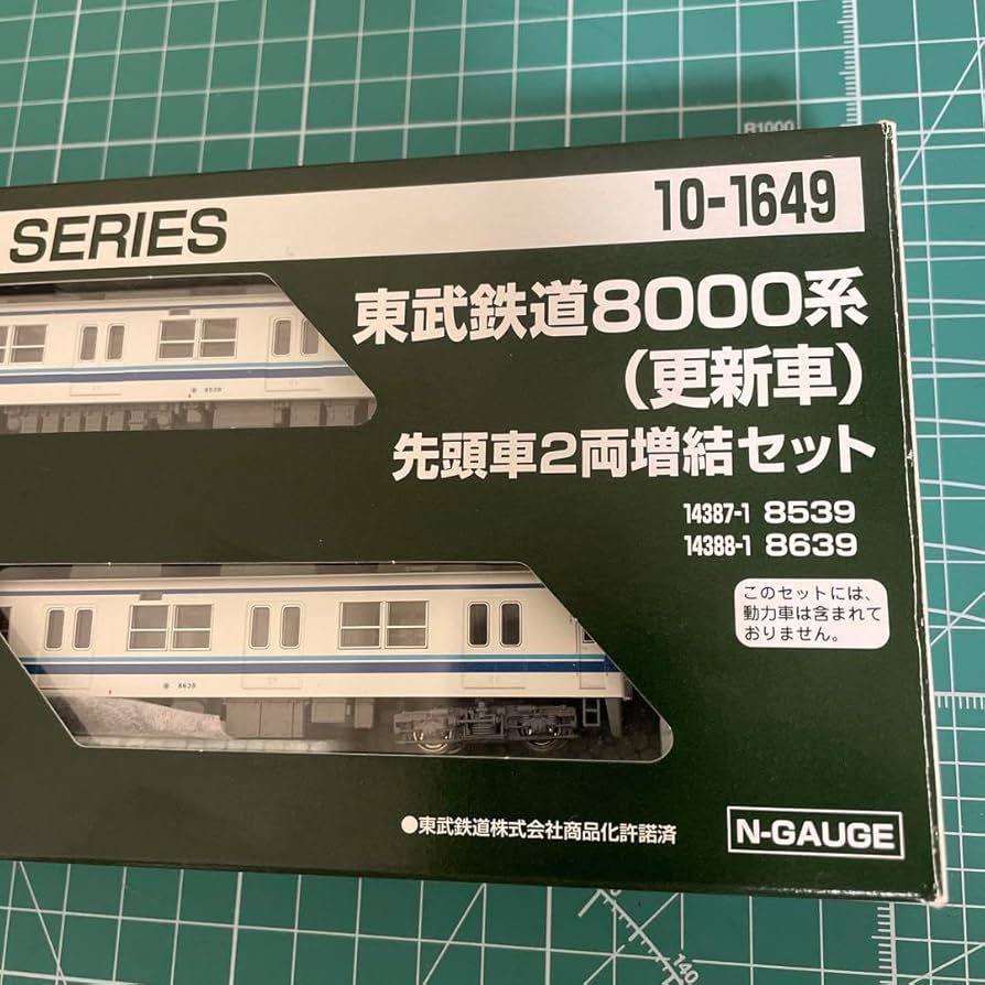 Amazon | KATO 東武鉄道8000系(更新車) 先頭車2両増結セット | 鉄道