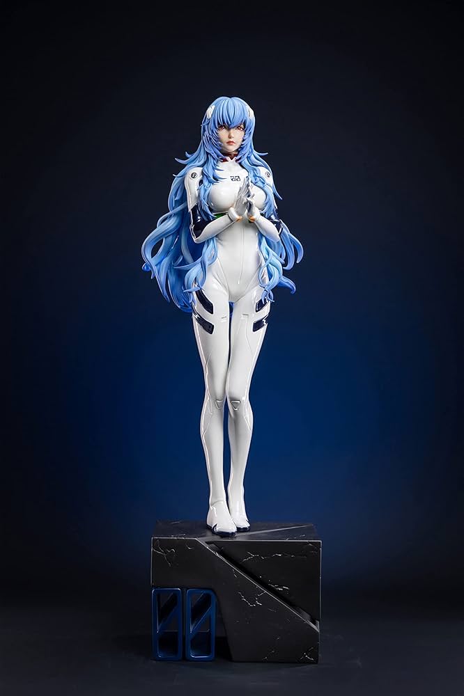 Amazon.co.jp: 綾波レイ あやなみレイ フィギュア 水着Ver. 1/4