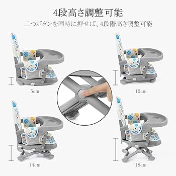 Amazon | YOLEO ベビーチェア ローチェア 多機能 赤ちゃん用椅子