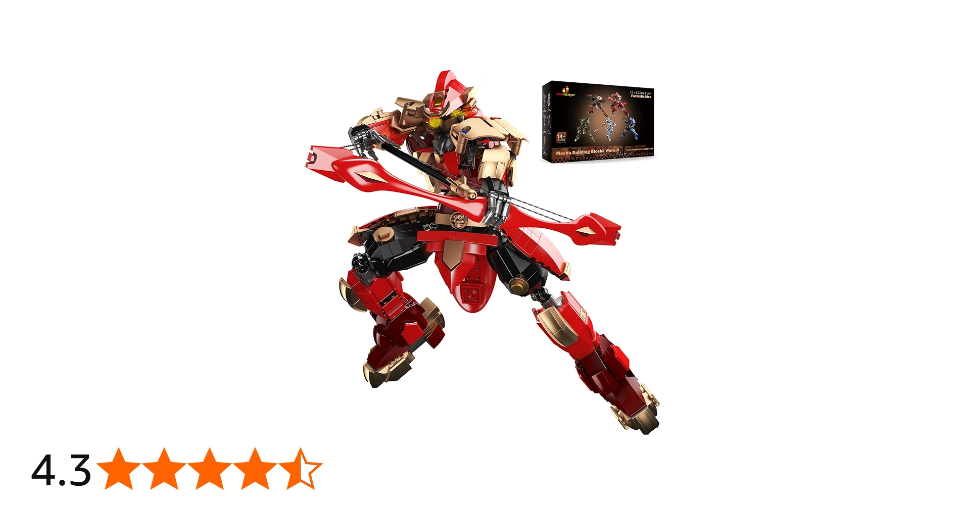 Amazon.co.jp: JMBricklayer メカロボット 組み立てセット 大人用