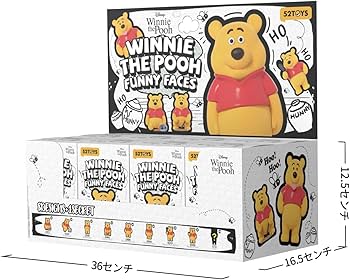 Amazon | 52TOYS BLINDBOX Winnie the Pooh-Funny Faces「くまのプー