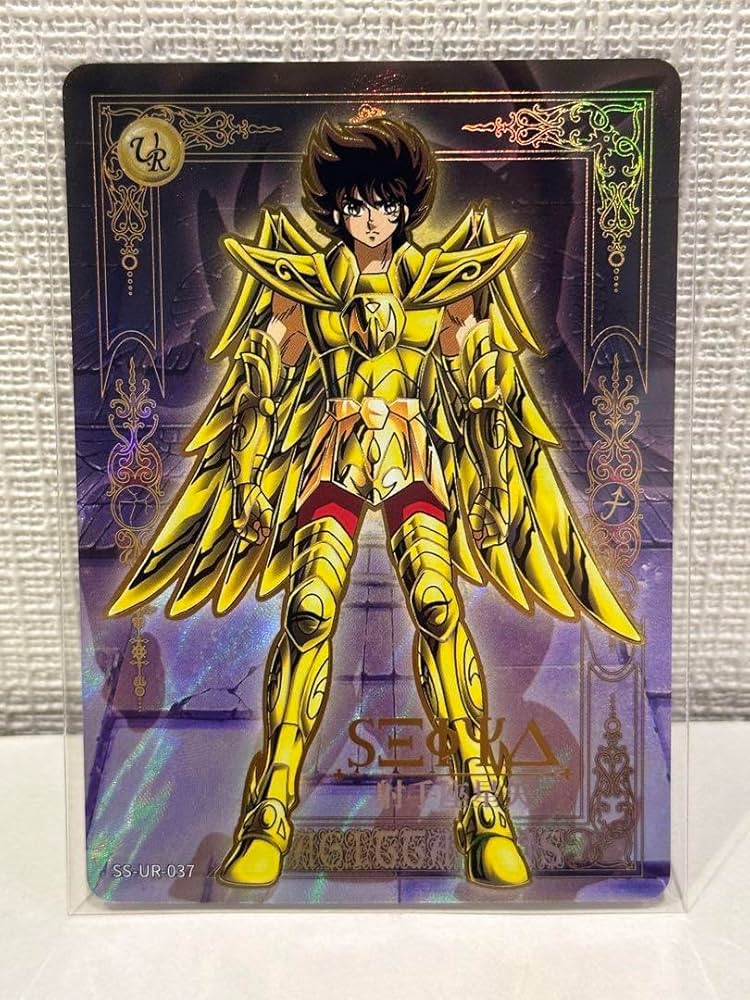 Amazon.co.jp: 聖闘士星矢 星矢 サジタリアス 箔押し カード 正規品