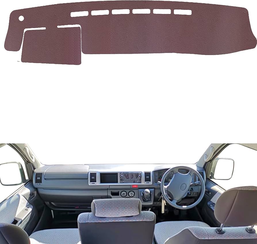 Amazon | ダッシュボードマット トヨタ ハイエースHiace 200系 ワイド