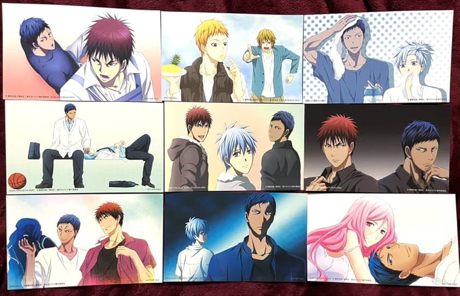 Amazon.co.jp: 黒子のバスケ エンドカード セット 黒バス 黒子 火神