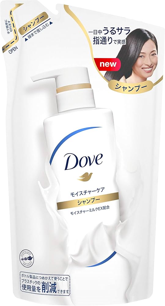 Amazon | Dove ダヴ モイスチャーケア シャンプー つめかえ用 350g